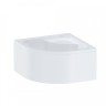Акриловый поддон для душа AM.PM Gem Deep W90T-401A090W с сифоном Белый