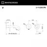 Смеситель для раковины Whitecross Y copper brushed 2-Y1225CPB цвет Медь брашированная
