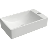 Раковина Aqueduto Pequeno 38 R PEQR0210 Белая глянцевая