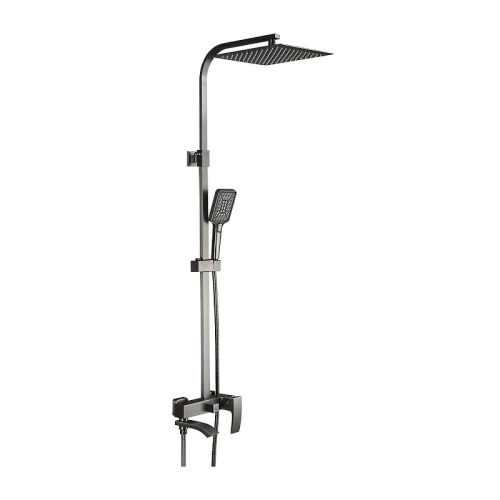 Душевая система Gappo G2407-9 цвет Оружейная сталь
