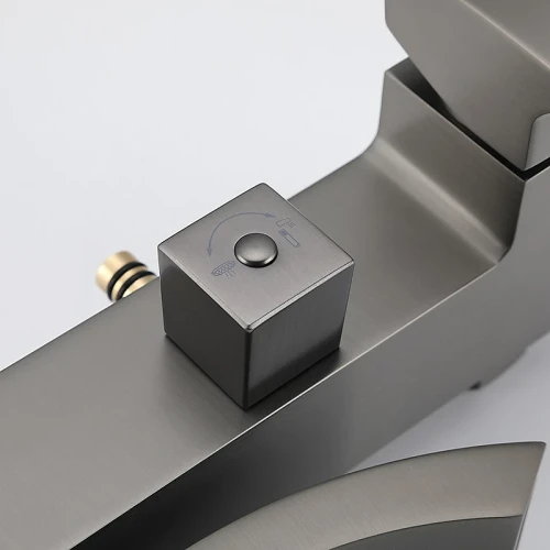 Душевая система Gappo G2407-9 цвет Оружейная сталь
