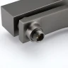 Душевая система Gappo G2407-9 цвет Оружейная сталь