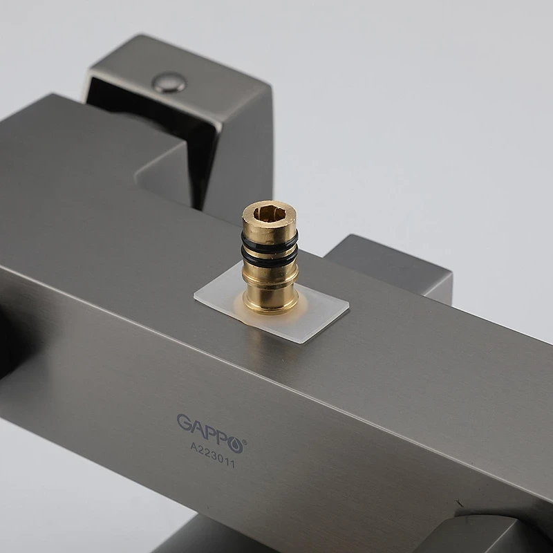 Душевая система Gappo G2407-9 цвет Оружейная сталь