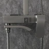 Душевая система Gappo G2407-9 цвет Оружейная сталь