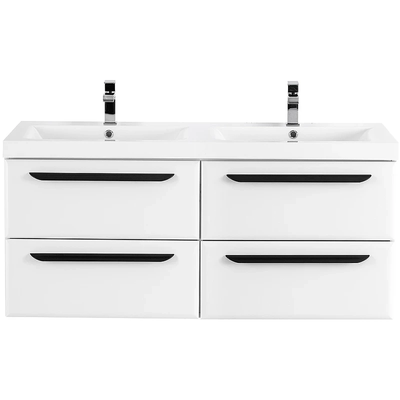 Тумба под раковину Cezares Eco 120 ECO-1200-4C-SO-2-BL подвесная Bianco Lucido МДФ / ЛДСП