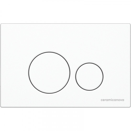 Комплект унитаза с инсталляцией Ceramicanova Forma CN3009_1001W_1000 с сиденьем Микролифт и Белой клавишей смыва фарфор подвесной