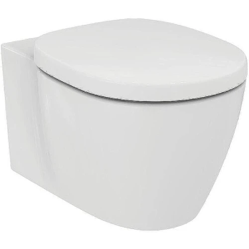 Унитаз с инсталляцией Ideal Standard Connect P211601 с сиденьем Микролифт и клавишей смыва Хром
