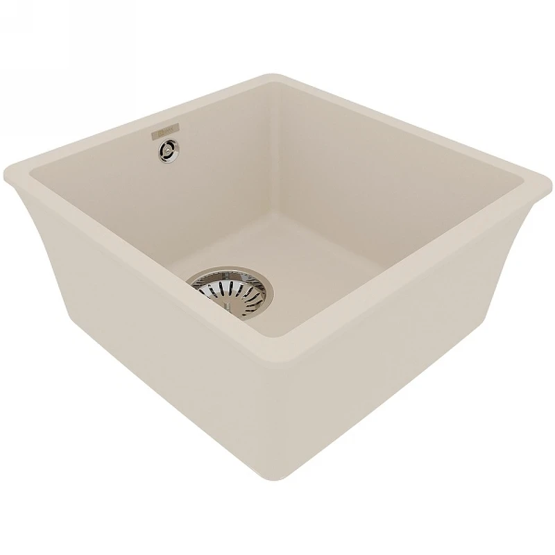 Кухонная мойка Lemark Sinara 400-U 9910066 Шампань искусственный камень (литьевой мрамор) встраиваемый