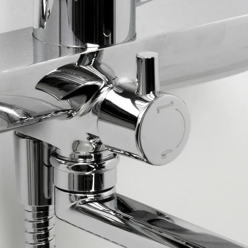 Смеситель для ванны WasserKRAFT Lippe 4502L универсальный Хром латунь на стену