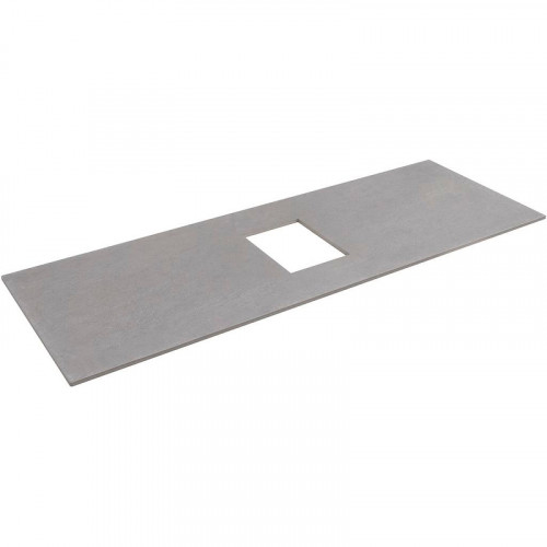 Столешница под раковину Allen Brau Priority 120 1.31012.DG-S Пепел структ искусственный камень (литьевой мрамор)