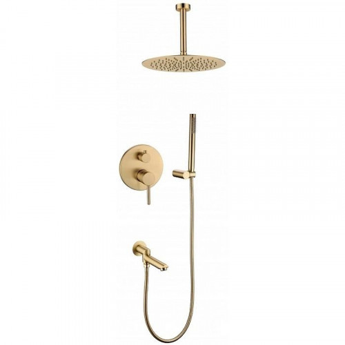 Душевая система Grocenberg GB5099MG-2 Золото матовое