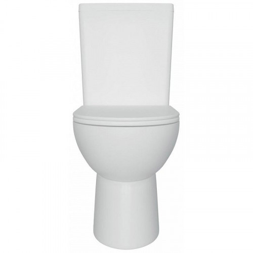 Унитаз компакт WellWant Aura WWUN2115W цвет Белый с сиденьем Микролифт