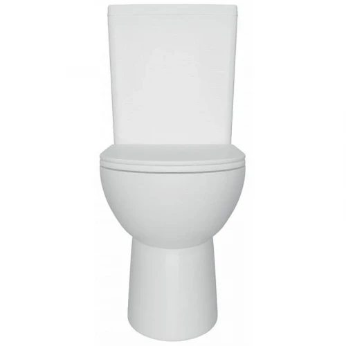 Унитаз компакт WellWant Aura WWUN2115W цвет Белый с сиденьем Микролифт
