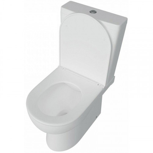 Унитаз компакт WellWant Aura WWUN2115W цвет Белый с сиденьем Микролифт