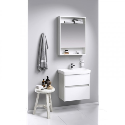 Тумба под раковину Aqwella Сити Т6м/DK 60 CI0106DK Дуб канадский МДФ / ЛДСП