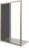 Душевая дверь в нишу Good Door Jazze WTW-110-B-BR 110 профиль Бронза стекло тонированное