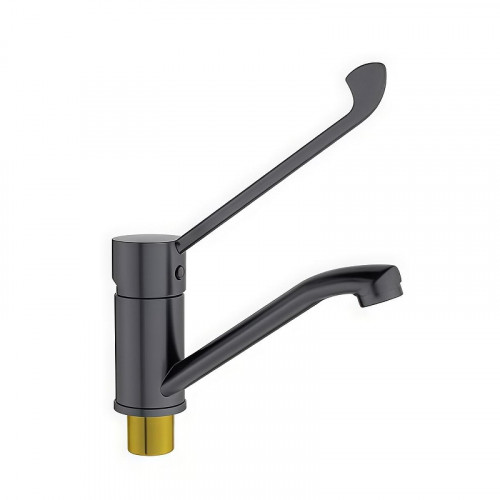 Смеситель для кухни Belz B19019-3 цвет Оружейная сталь