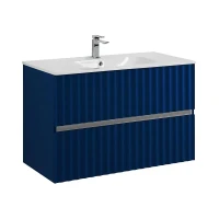 Тумба под раковину Art&Max Elegant 90 AM-ELEGANT-900-2C-SO-SA-P подвесная цвет Сапфир