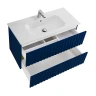 Тумба под раковину Art&Max Elegant 90 AM-ELEGANT-900-2C-SO-SA-P подвесная цвет Сапфир