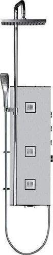 Душевая панель Jacob Delafon Watertile tower E3872-185 с гидромассажем с термостатом цвет Хром