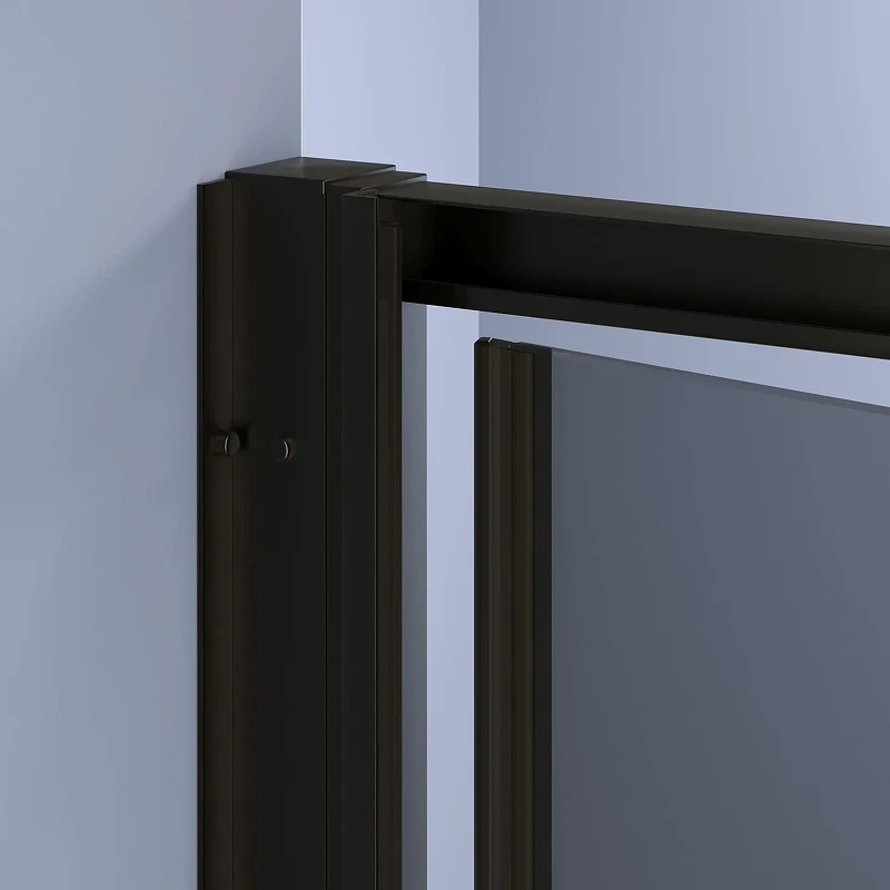 Душевая дверь RGW Stilvoll SV-05-2B 90 703205209-34 профиль Черный матовый стекло тонированное