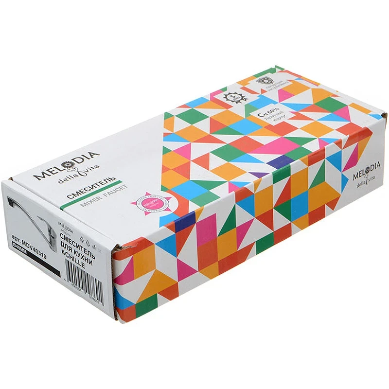 Смеситель для кухни Melodia della vita Medico Ahill MDV40310 Хром