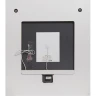 Зеркало Cezares Interni 80 CZR-SPC-INT-800-900-LED-TCH-WARM-TIT с подсветкой Tитан с сенсорным выключателем и подогревом МДФ / ЛДСП, стекло