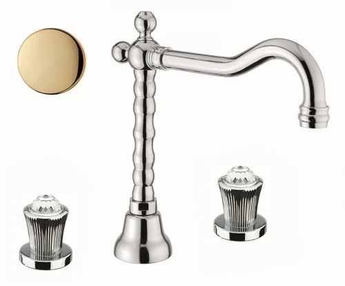 Смеситель для раковины Fiore Venere Sky 13OO0637 цвет Золото