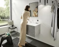 Смеситель для раковины Hansgrohe Finoris 76023700 Белый матовый латунь