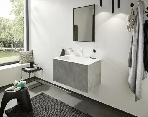 Смеситель для раковины Hansgrohe Finoris 76023700 Белый матовый латунь