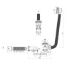 Слив-перелив Анипласт EC055S click-clack цвет Хром