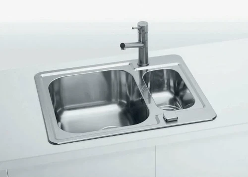 Кухонная мойка Alveus Line Maxim 50 SAT-90 615x500 1089612 Сатинированная сталь нержавеющая сталь встраиваемый
