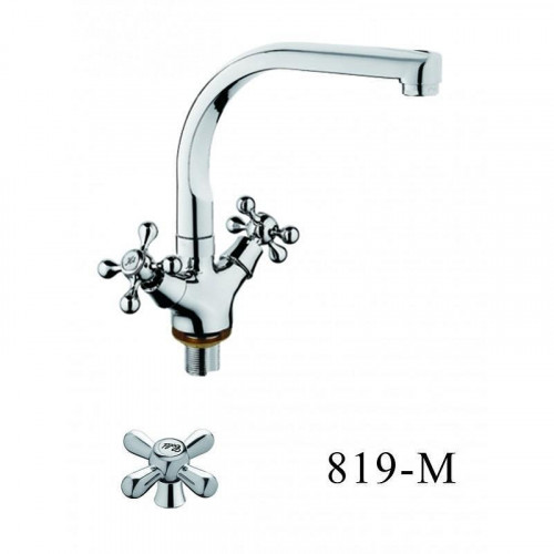 Смеситель для кухни D-Lin D153819-M цвет Хром