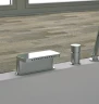 Смеситель на борт ванны Remer Class Line L06 Хром
