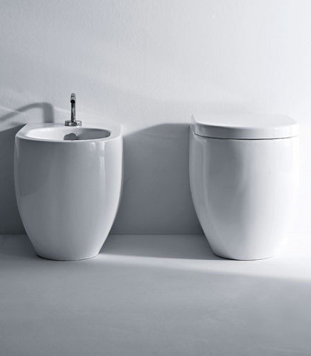 Биде Kerasan Flo 312201*1 Белое