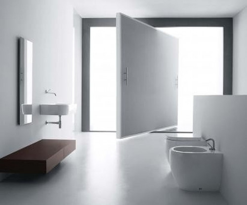 Биде Kerasan Flo 312201*1 Белое