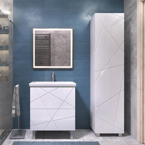 Тумба под раковину Vigo Geometry 70 016 цвет Белый