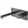 Смеситель для раковины Boheme Stick 125-GM.4 Оружейная сталь