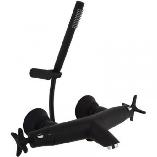 Смеситель для кухни Ramonsoler Adagio 913901DNM с термостатом Черный матовый