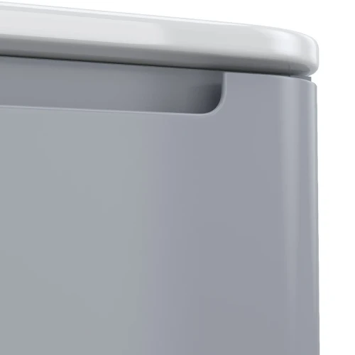 Тумба с раковиной Iddis Edifice 80 EDI80L0i95K подвесная Светло-серая МДФ / ЛДСП