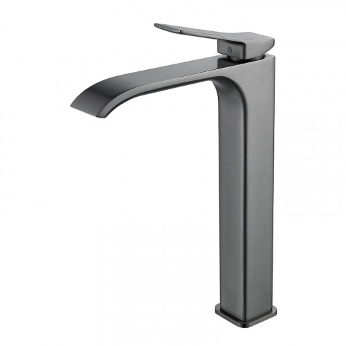 Смеситель для раковины Shevanik S4011T цвет Оружейная сталь