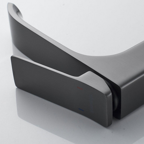 Смеситель для раковины Shevanik S4011T цвет Оружейная сталь