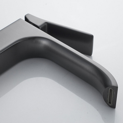 Смеситель для раковины Shevanik S4011T цвет Оружейная сталь