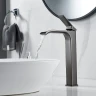 Смеситель для раковины Shevanik S4011T цвет Оружейная сталь