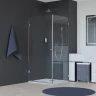 Душевой уголок RGW Hotel 80x80 35063488-11, 16180188-11 профиль цвет Хром стекло прозрачное