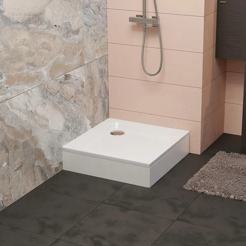 Душевой уголок RGW Hotel 80x80 35063488-11, 16180188-11 профиль цвет Хром стекло прозрачное
