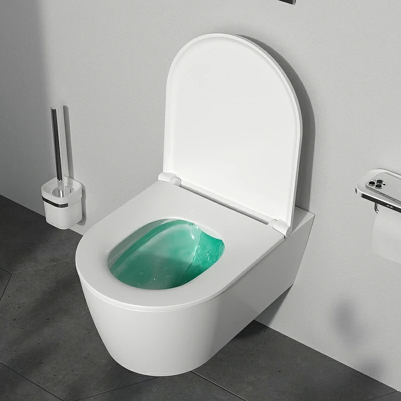 Комплект унитаза с инсталляцией AM.PM Func FlashClean IS90151.8F1701 с сиденьем Микролифт и клавишей смыва Хром глянцевый фарфор подвесной