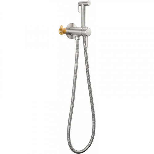 Гигиенический душ со смесителем Milacio Ultra MCU.850.SS Нержавеющая сталь нержавеющая сталь встраиваемый