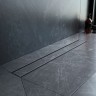 Душевой лоток AM.PM PrimeFlow 70 W02SC-U11-070-04BM с Черной матовой решеткой / под плитку Tile