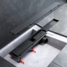 Душевой лоток AM.PM PrimeFlow 70 W02SC-U11-070-04BM с Черной матовой решеткой / под плитку Tile